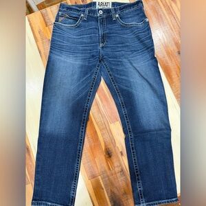 NWOT Ariat Men's Dark Blue Relaxed Bootcut Jeans